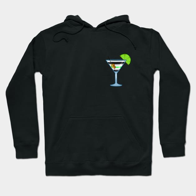 Agender cocktail #2 Hoodie by gaypompeii